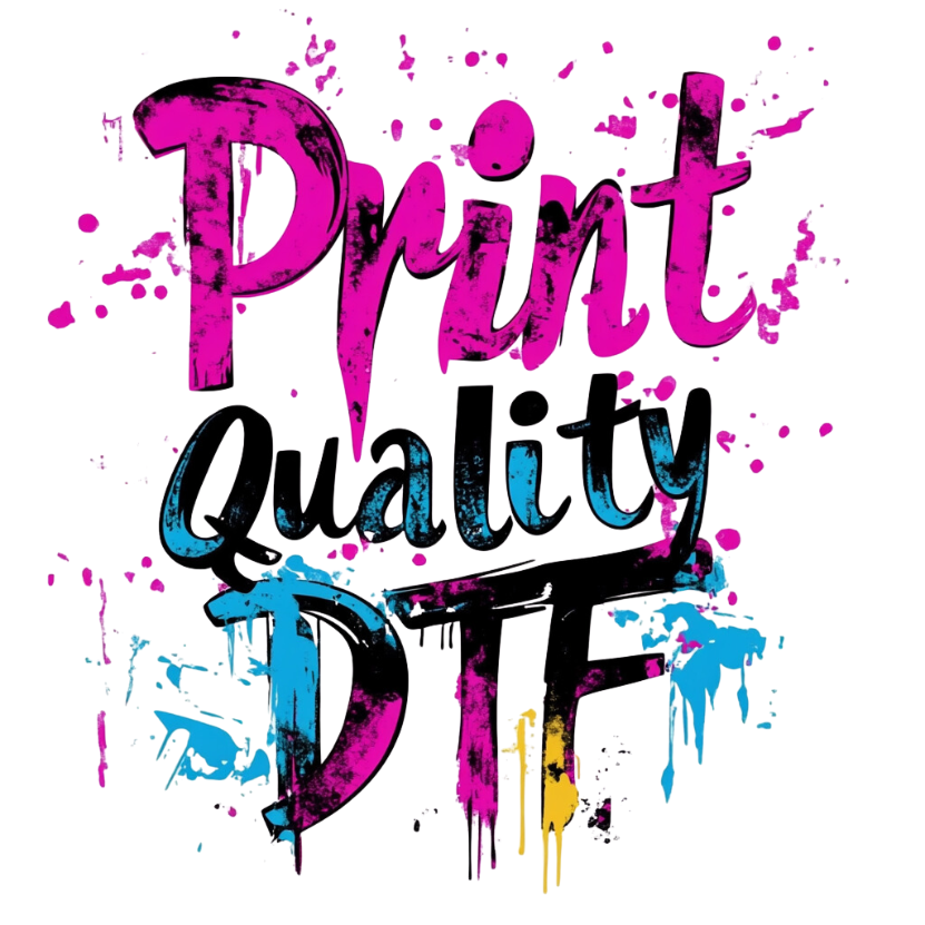 print quality dtf logo