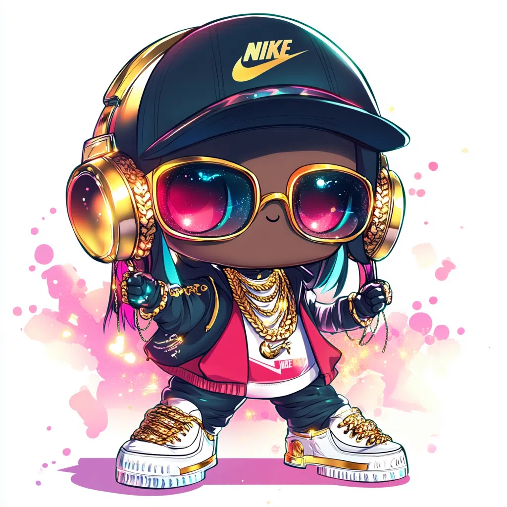 VISUELS CHIBI:Images Uniques Pour Impression Personnalisée sur Textile et Plaque Métal HD