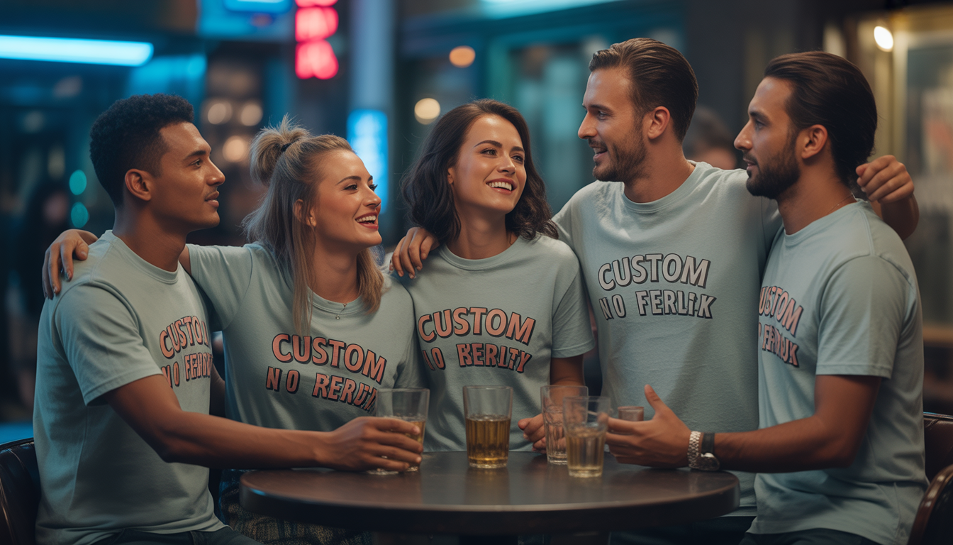 Impression tee-shirt enterrement vie garçon