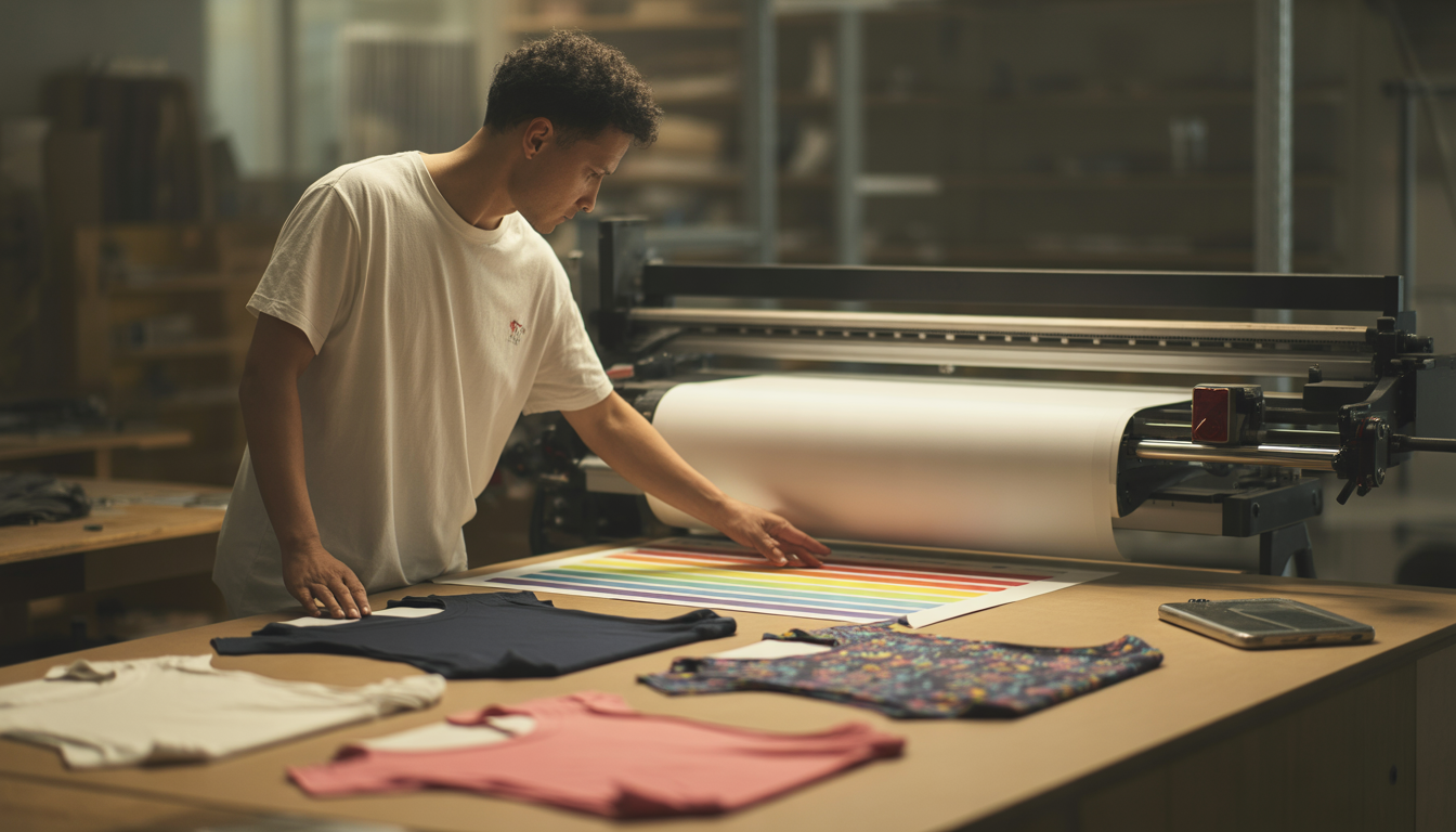 Impression textile petite série