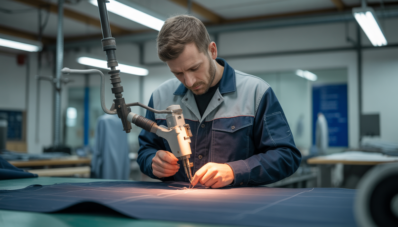 Marquage textile vêtements travail en 2025