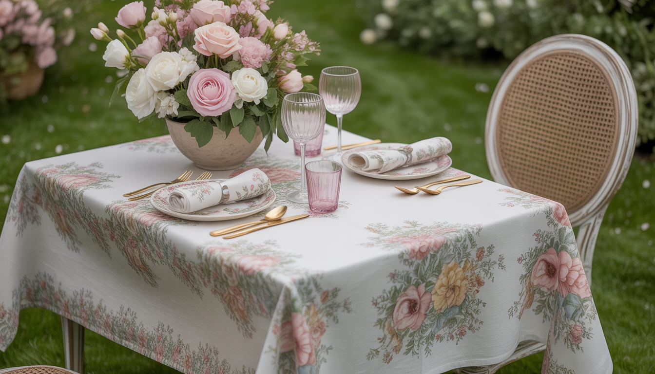 Textile personnalisé pour mariage