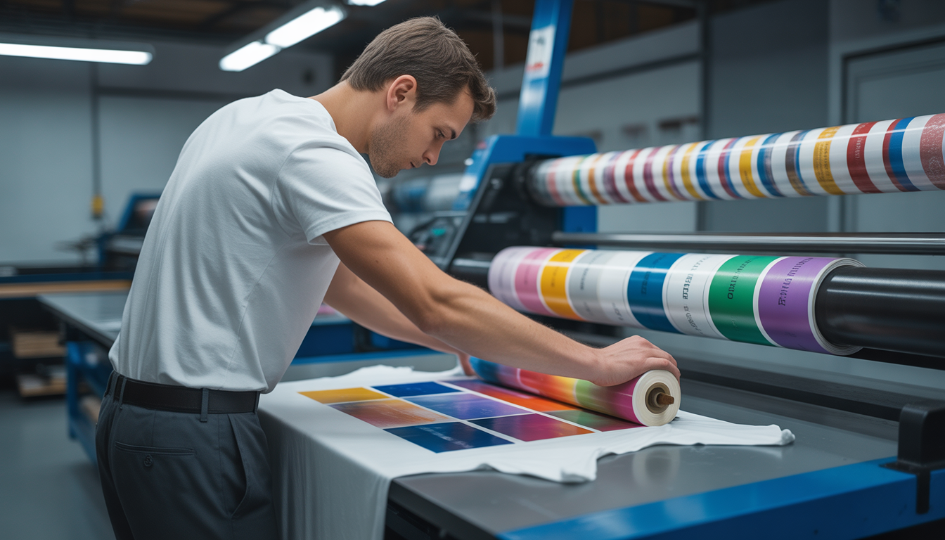 Impression DTF à Namur : textile publicitaire personnalisé