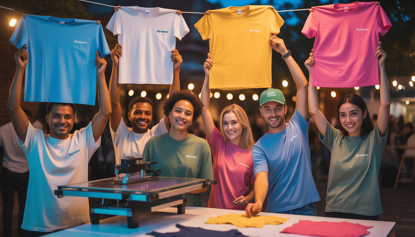 Textiles personnalisés pour événements : créer un souvenir que vos participants garderont vraiment