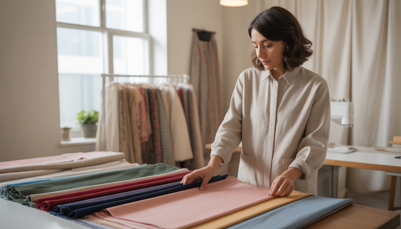 Comment choisir le bon textile pour un projet de vêtements personnalisés réussis