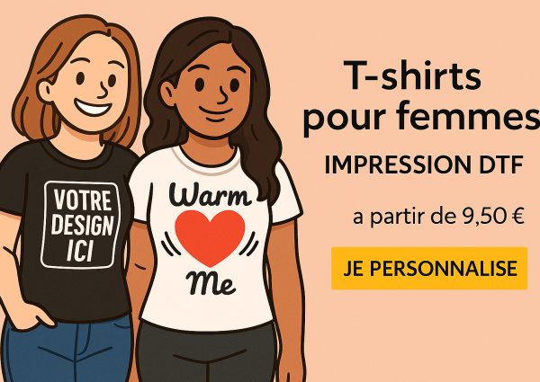 printqualitydtf t shirt femme personnalise